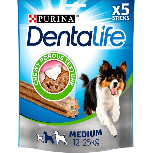 Dentalife Adult Medium Dog Chicken Chews (5 x 115g)