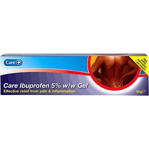 Care Ibuprofen 5 Gel (50g) Compare Prices & Where To Buy Trolley.co.uk