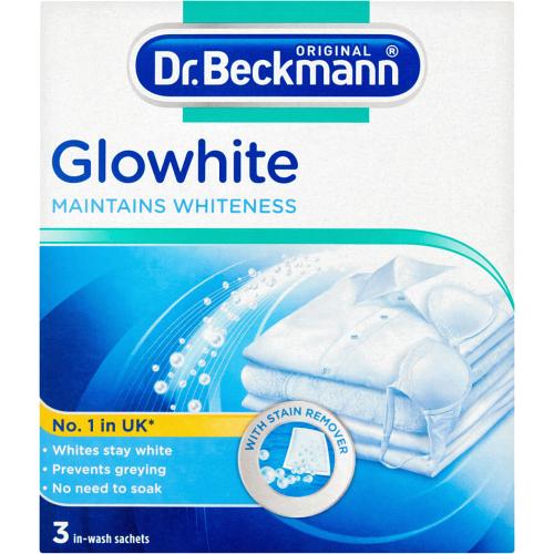 Dr Beckmann Glowhite Stain Remover Sachets (3 x 40g) Compare Prices