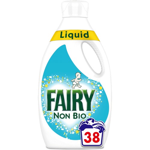 Fairy Non Bio Washing Liquid for Sensitive Skin 38 Washes (1.33 Litre)