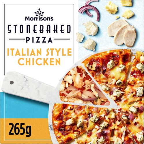 Morrisons 10 Italian Style Chicken Pizza 265g Compare Prices 