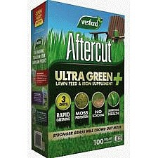 Aftercut Ultra Green Lawn Feed & Iron Supplement 100M2 (3.5kg