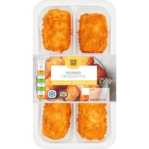Coop Potato Croquettes (250g) Compare Prices & Where To Buy