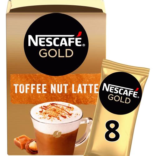 Gold Toffee Nut Latte 8 Sachet