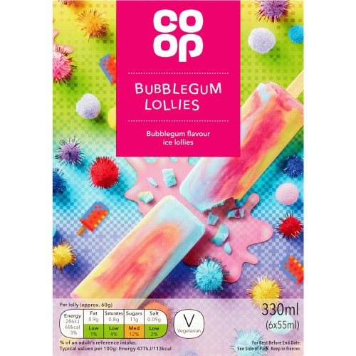 Bubblegum Lollies