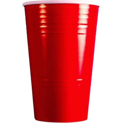 Red Paper Recyclable Cups 16Oz (10) Compare Prices & Where To Buy Trolley.co.uk