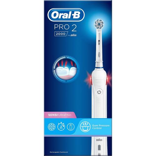 Detective Secretaris Nieuw maanjaar Oral-B Pro 2 2000s Sensi Ultra Thin Electric Toothbrush - Compare Prices &  Where To Buy - Trolley.co.uk