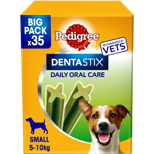 Pedigree Dentastix Fresh Daily Dental Chews Small Dog 35 Sticks (35 x 550g)