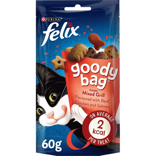 Goody Bag Cat Treats Mixed Grill