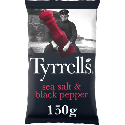 Sea Salt & Black Pepper Sharing Crisps
