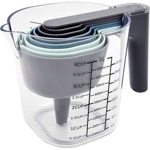 measuring cup, 2.5cup plastic - Whisk