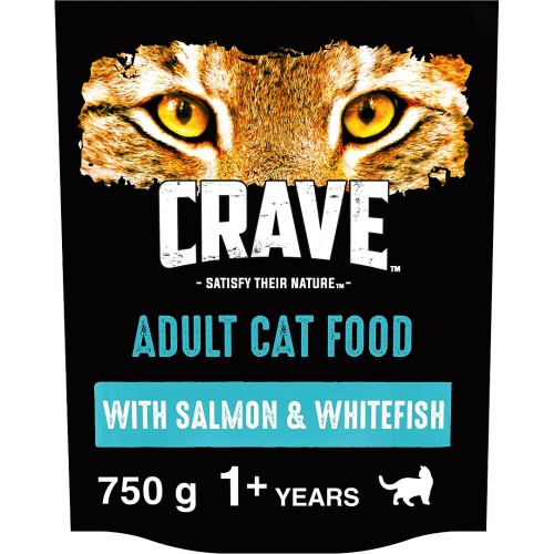 Natural Complete Dry Cat Food Salmon & Fresh Whitefish