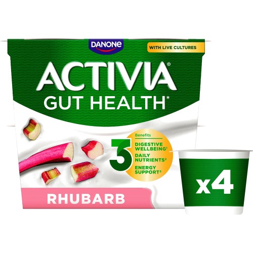 Rhubarb Gut Health Yogurt