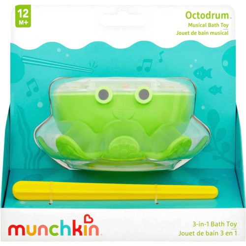 Munchkin Octodrum 3-in-1 Musical Bath Toy 12m+