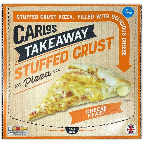 Takeaway Stuffed Crust Pizza Cheese Feast