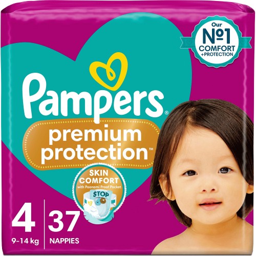  Pampers Harmonie Size 4 9-14kg 28items