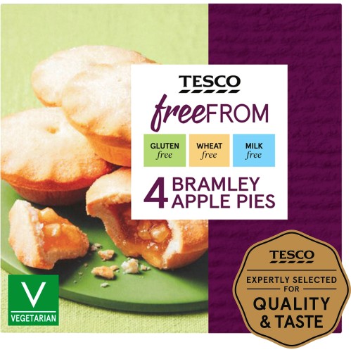 Tesco Free From Bramley Apple Pies