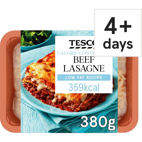 Tesco Calorie Controlled Beef Lasagne (380g) - Compare Prices & Where ...