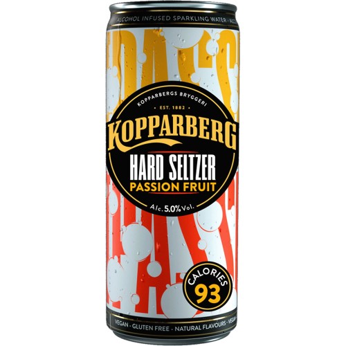 Kopparberg Hard Seltzer PassionFruit (330ml) Compare Prices & Where To Buy Trolley.co.uk