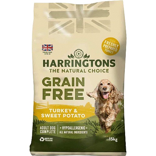 Grain Free Hypoallergenic Turkey & Sweet Potato Dog Food