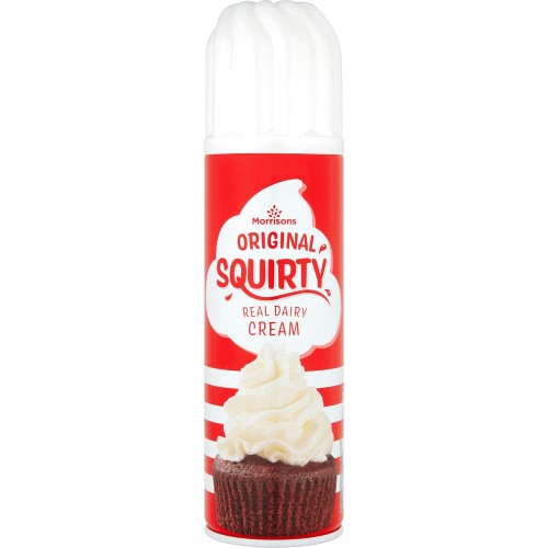Morrisons Real Dairy Squirty Cream (250g) Compare Prices & Where To