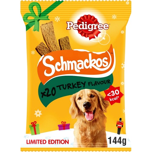 Schmackos Dog Treats with Turkey 20 Stick