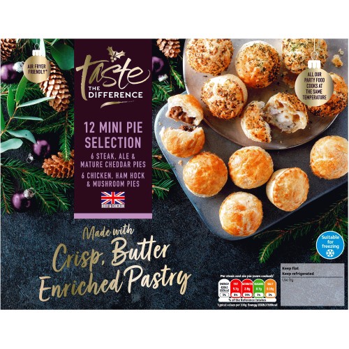 Sainsbury's Mini Pie Selection Taste the Difference (12 x 400g