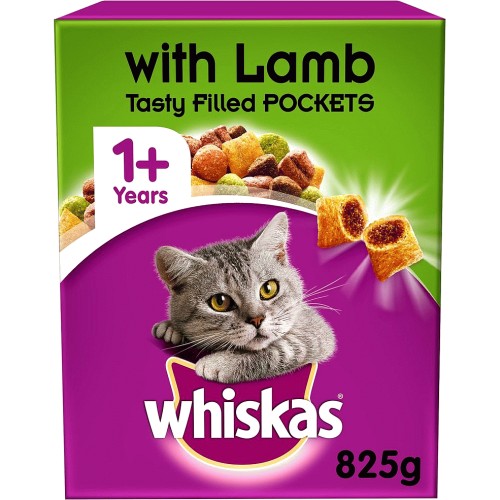 Adult Cat Complete Dry Cat Food Biscuits Lamb