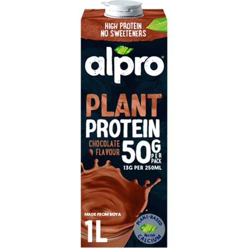 Alpro Soya High Protein Chocolate Long Life Drink