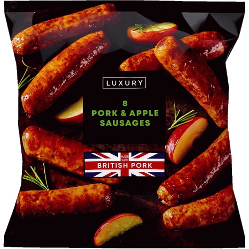 Iceland Luxury 8 Pork and Apple Sausages Compare Prices & Where To