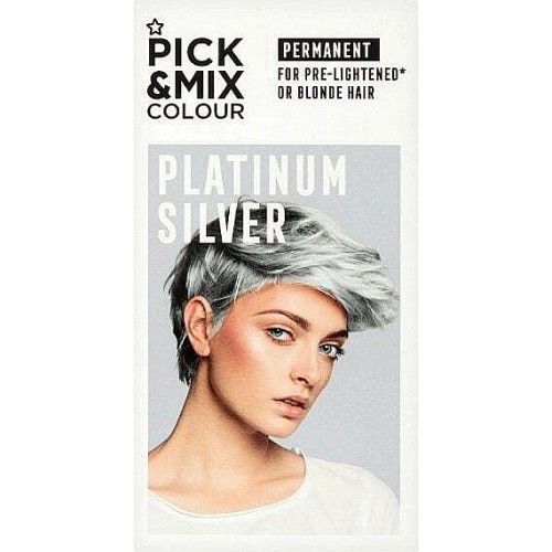 Pick & Mix Permanent Hair Dye Platinum Silver - Compare Prices & Where To  Buy 
