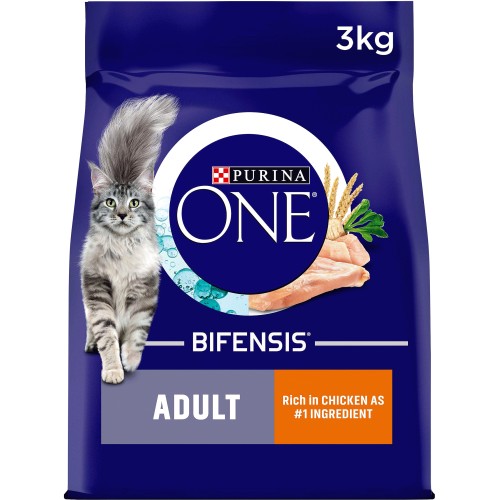 Purina ONE Adult Dry Cat Food Chicken and Wholegrains
