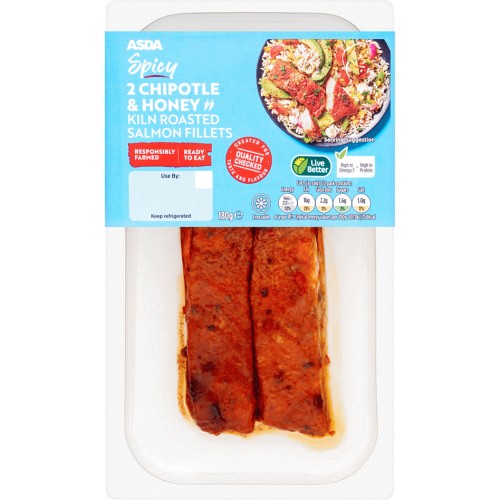 ASDA Kiln Roasted Mackerel Fillets (Typically 250g) (per kg) Compare