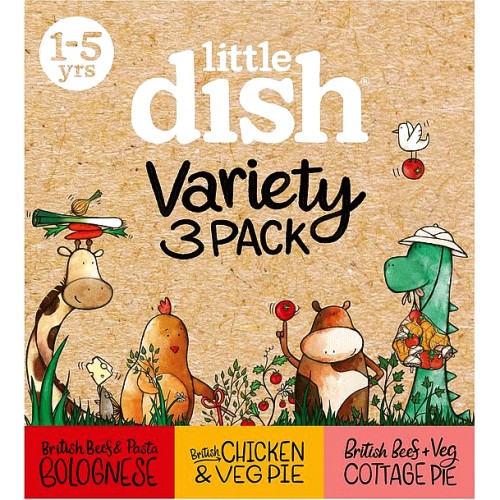 Little Dish Variety (3 x 200g) Compare Prices & Where To Buy Trolley.co.uk