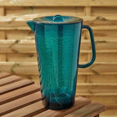 Morrisons Blue Hammered Effect Acrylic Pitcher - Compare Prices & Where ...