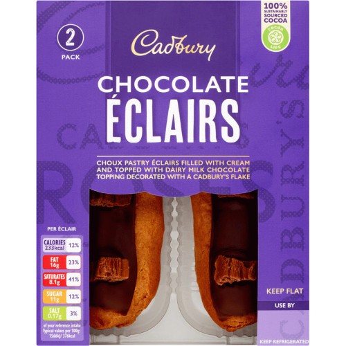 Cadbury Chocolate Eclairs (2) Compare Prices & Where To Buy Trolley