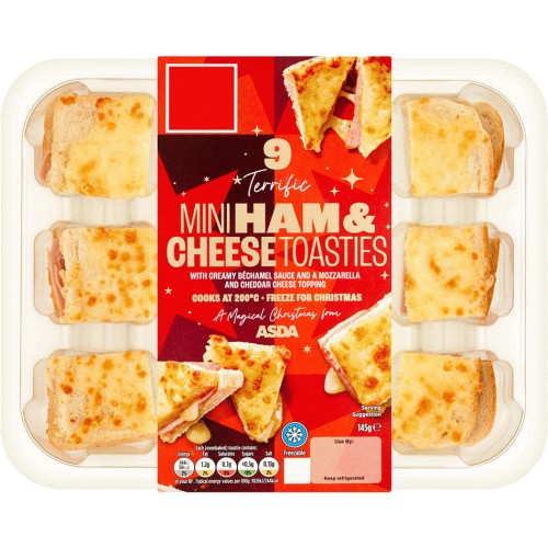 ASDA Mini Ham & Cheese Toasties (145g) - Compare Prices & Where To Buy ...