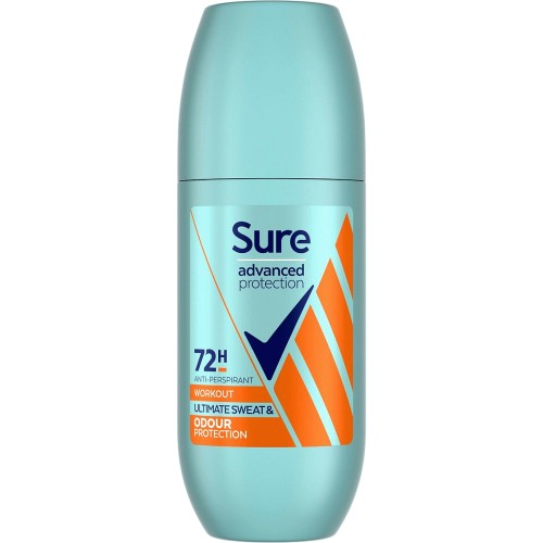 Sure Advanced 72h Protection Workout Roll On Deodorant (100ml) Compare Prices & Where To Buy -