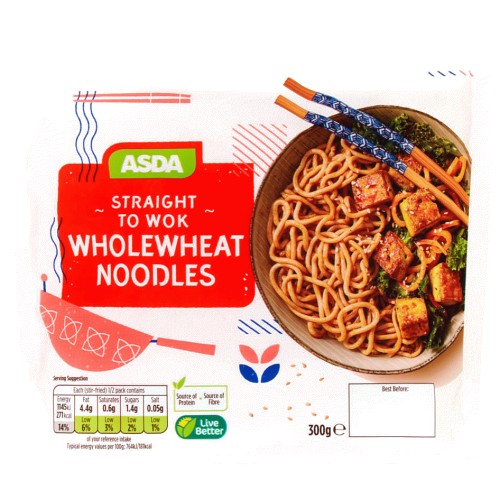 Straight to Wok Wholewheat Noodles
