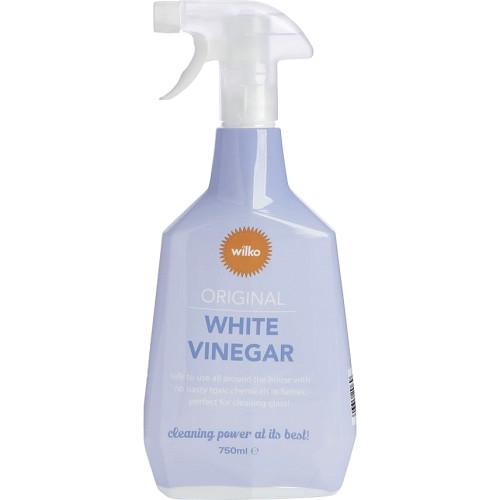 White discount vinegar spray