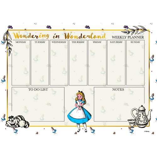 Disney Alice Desk Planner Compare Prices & Where To Buy Trolley.co.uk