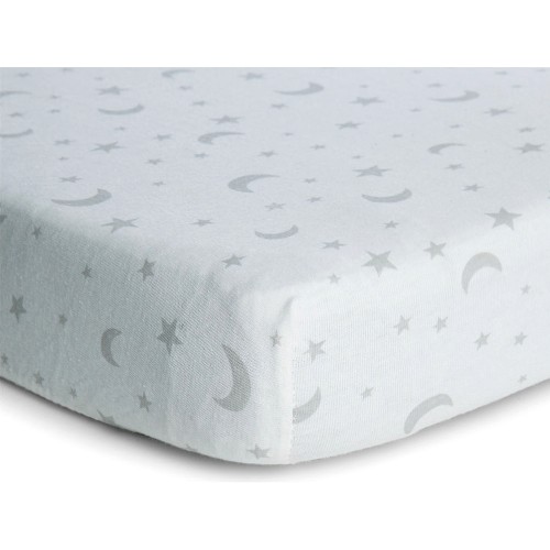 Home Moon and Stars Fitted Sheets Moses Basket (2) Compare