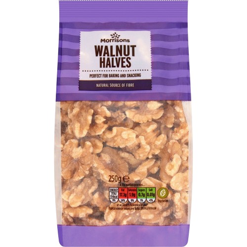 Morrisons Walnut Halves (250g) Compare Prices & Where To Buy