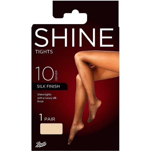 Boots Ultra Shine 10 Denier Tights Nude Medium - Compare Prices & Where To  Buy 