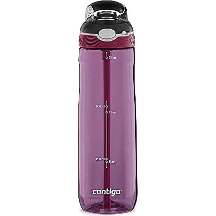 Contigo Ashland Autospout Water Bottle with Flip Straw Large BPA Free