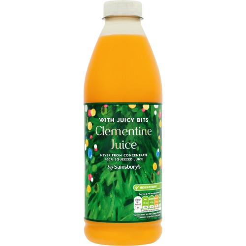 Sainsbury's Clementine Juice (1 Litre) Compare Prices & Where To Buy