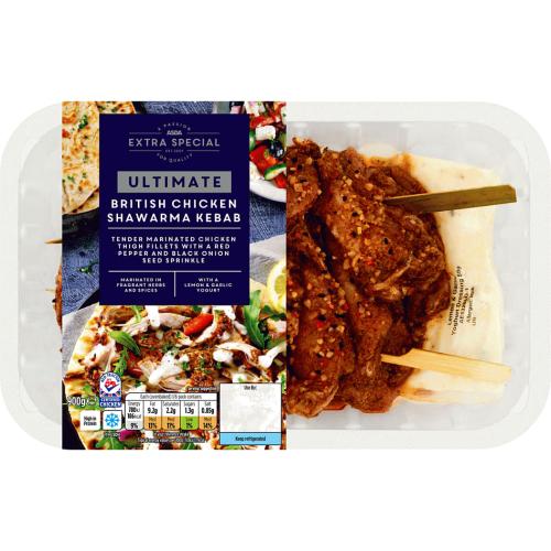 ASDA Extra Special Ultimate British Chicken Shawarma Kebab (900g