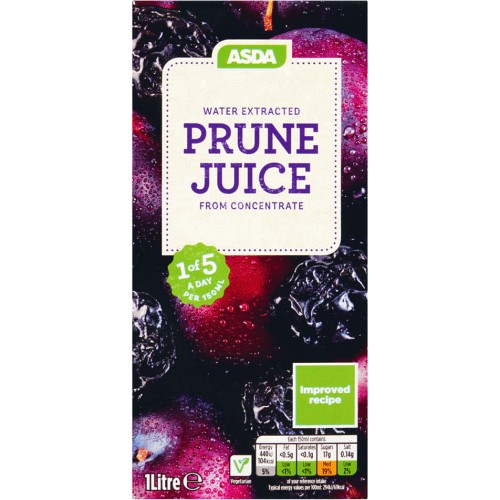 Asda prune store juice