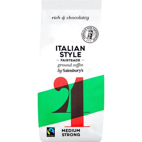 Fairtrade Italian Style Coffee Strength 4