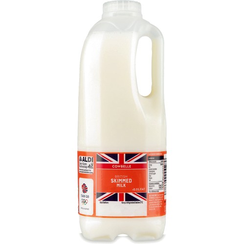 Fresh British Skimmed Milk